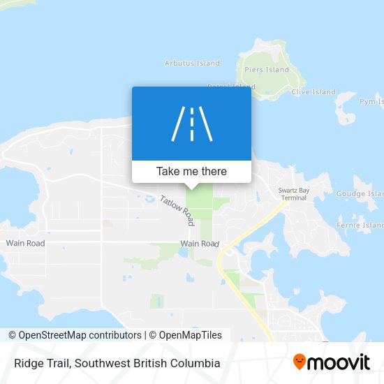 Ridge Trail map