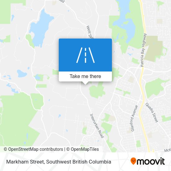 Markham Street map