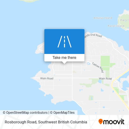 Rosborough Road map