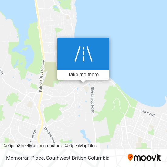 Mcmorran Place map