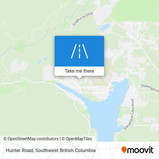 Hunter Road map