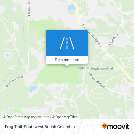 Frog Trail map