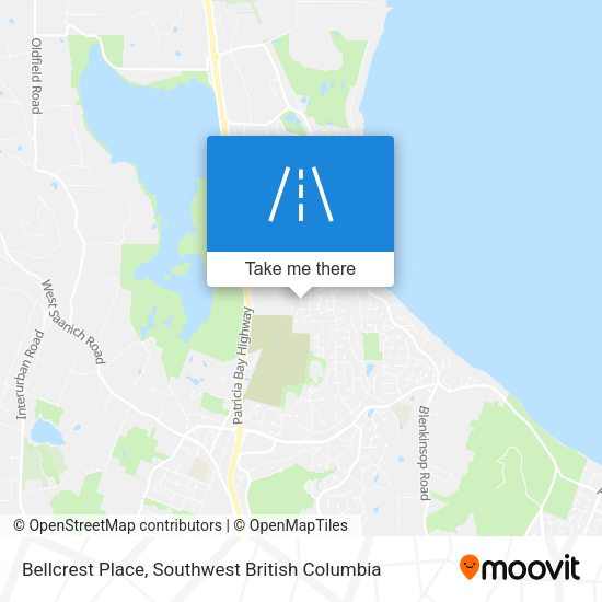 Bellcrest Place map
