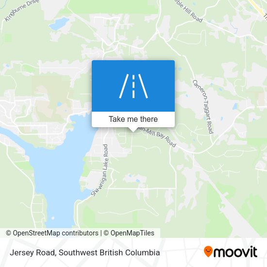 Jersey Road map