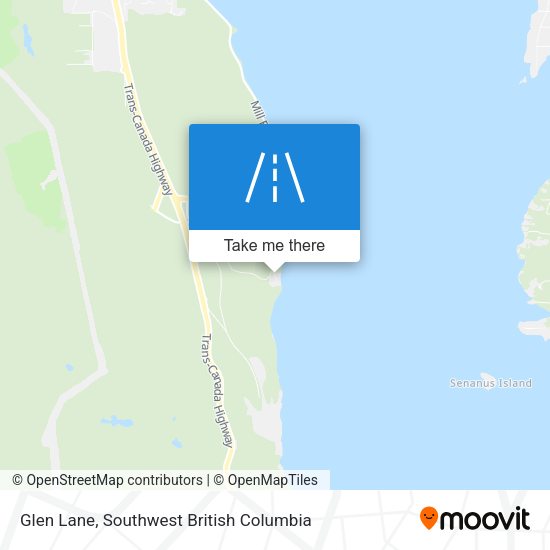 Glen Lane map