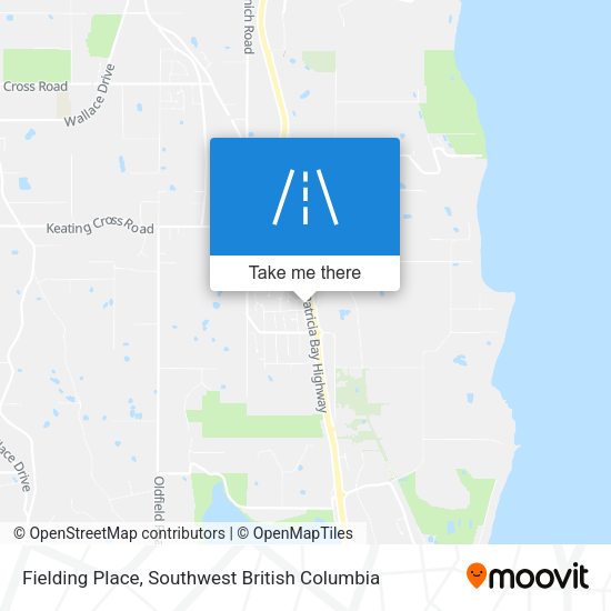 Fielding Place map