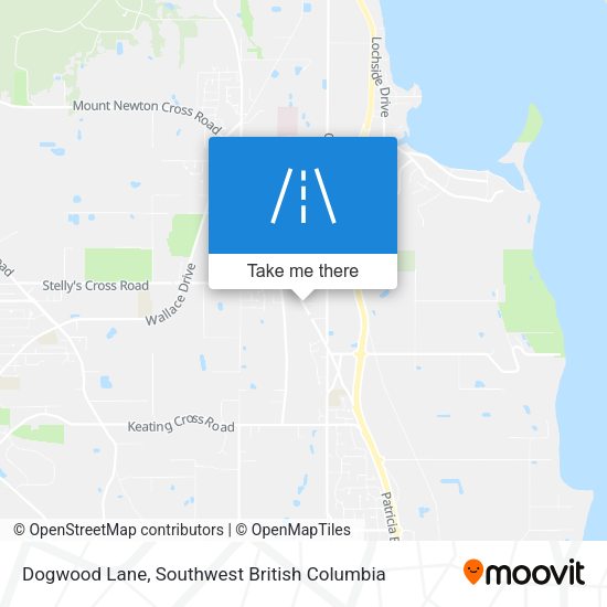 Dogwood Lane map
