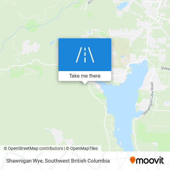 Shawnigan Wye map