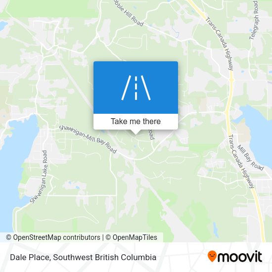 Dale Place map