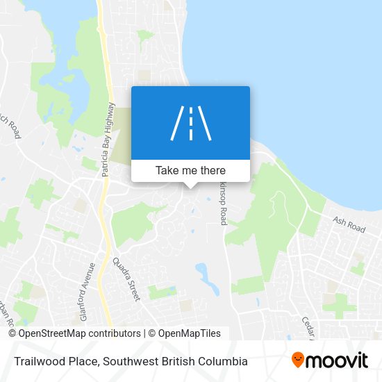 Trailwood Place map