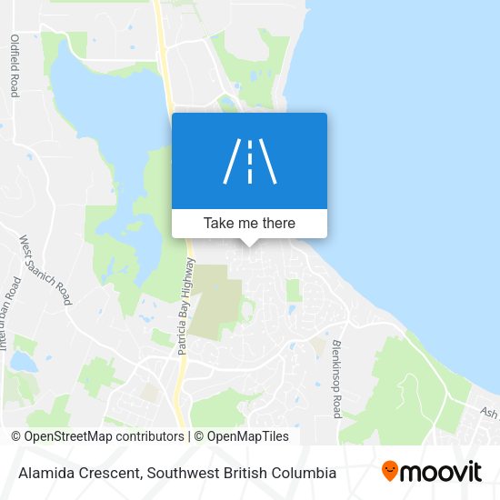 Alamida Crescent map