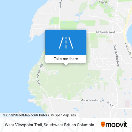 West Viewpoint Trail plan