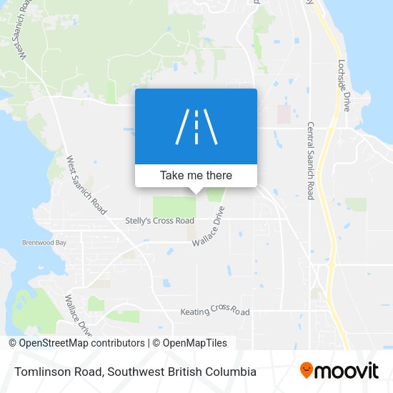 Tomlinson Road map