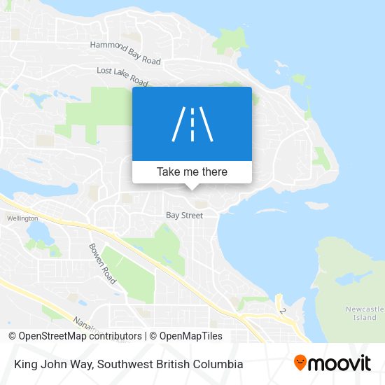 King John Way map