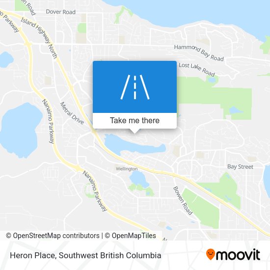 Heron Place map