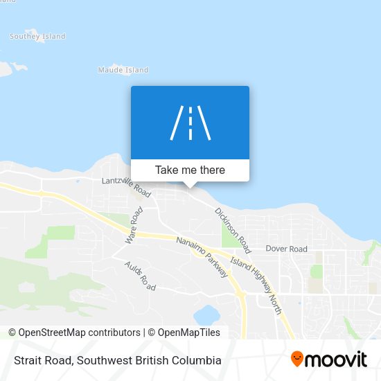 Strait Road plan