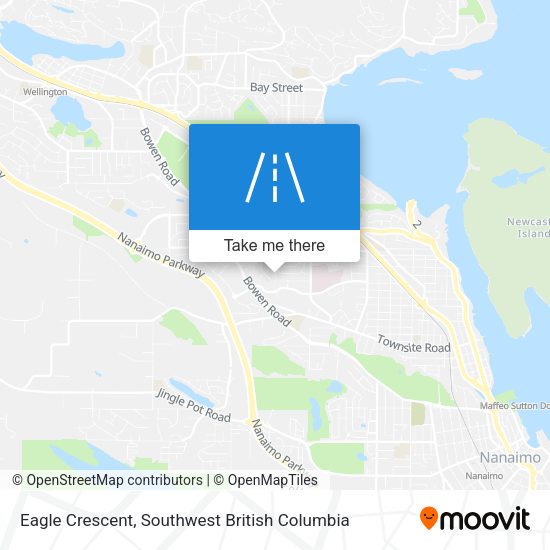 Eagle Crescent map