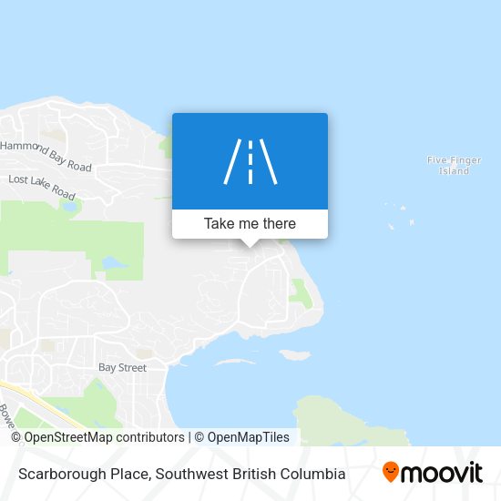 Scarborough Place map