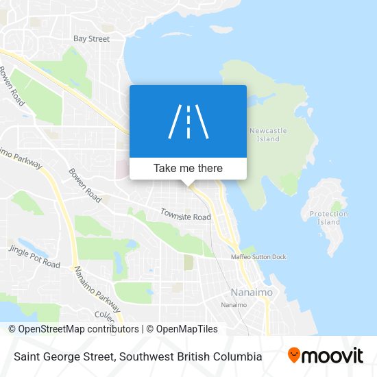 Saint George Street map