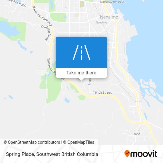 Spring Place map