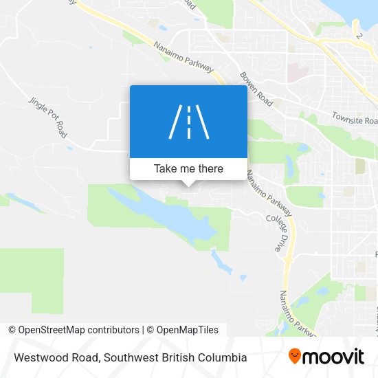 Westwood Road map