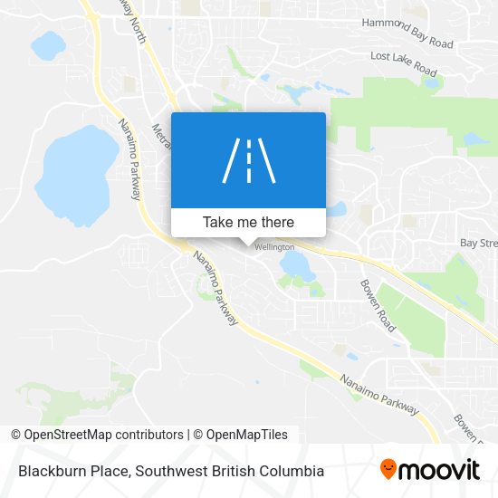 Blackburn Place map