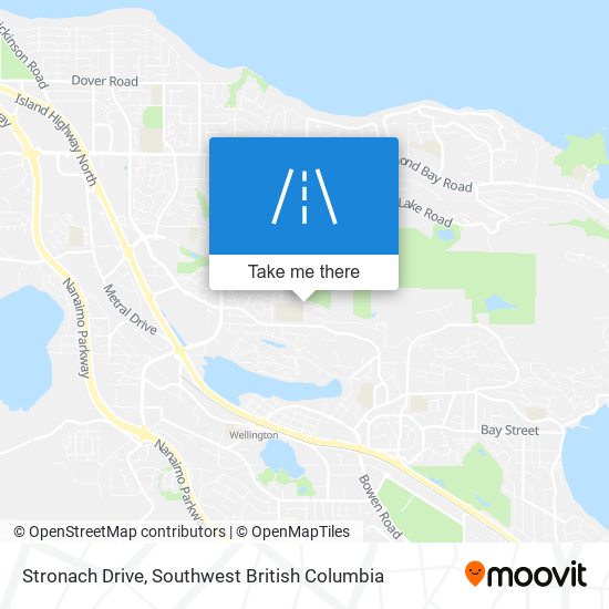 Stronach Drive map