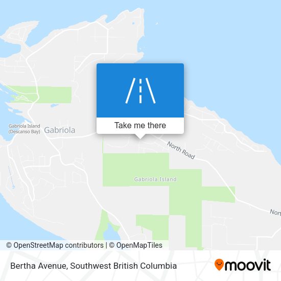 Bertha Avenue map