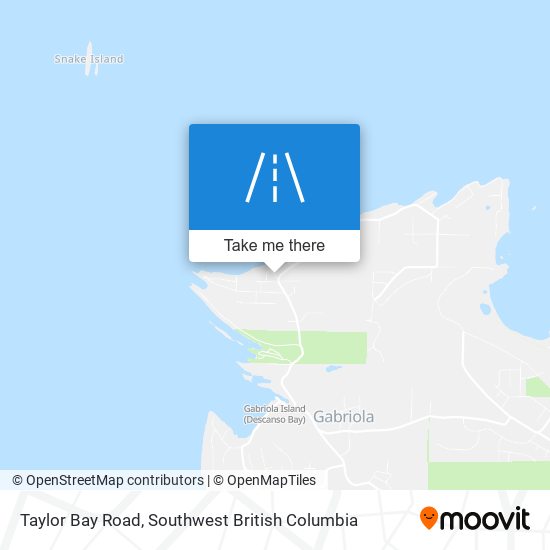 Taylor Bay Road plan