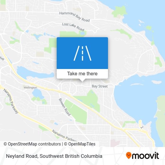 Neyland Road map