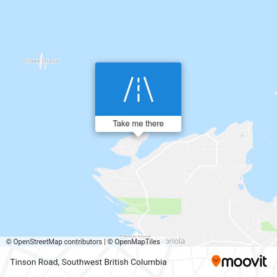 Tinson Road plan