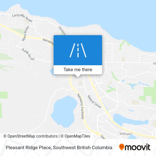 Pleasant Ridge Place map