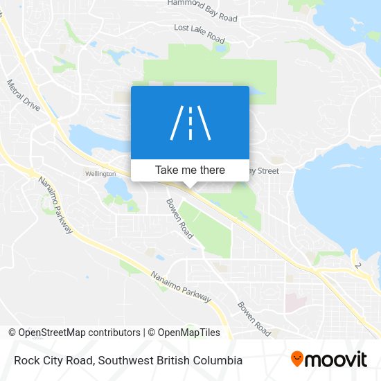 Rock City Road map