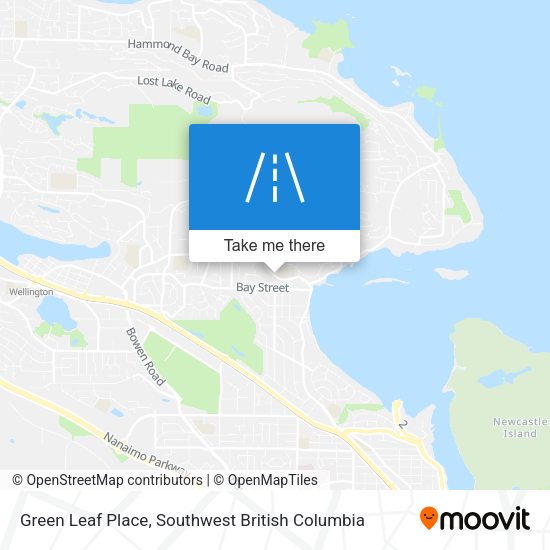 Green Leaf Place map