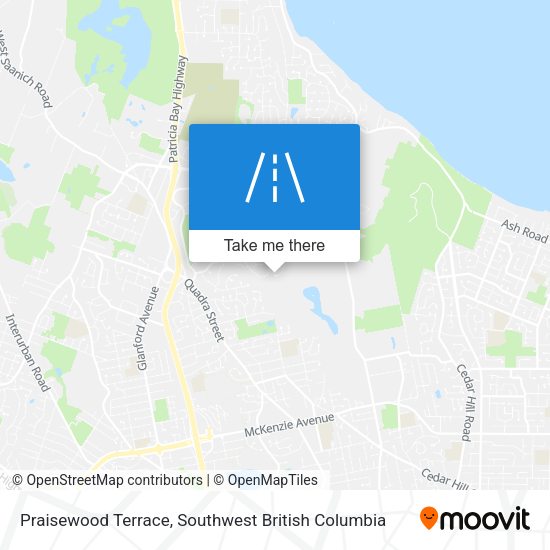 Praisewood Terrace map