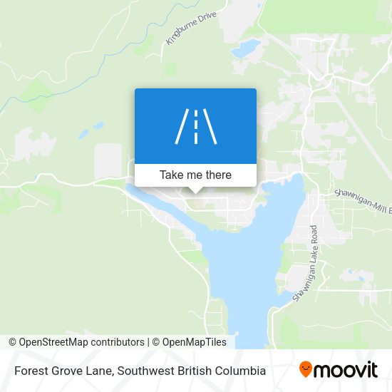 Forest Grove Lane plan