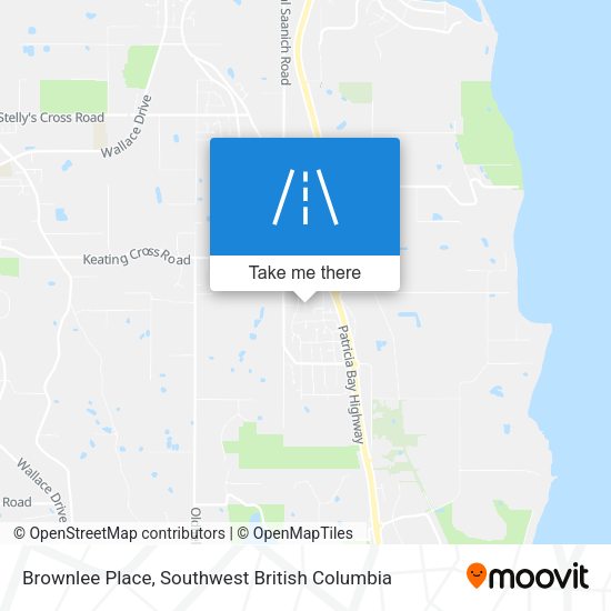 Brownlee Place map