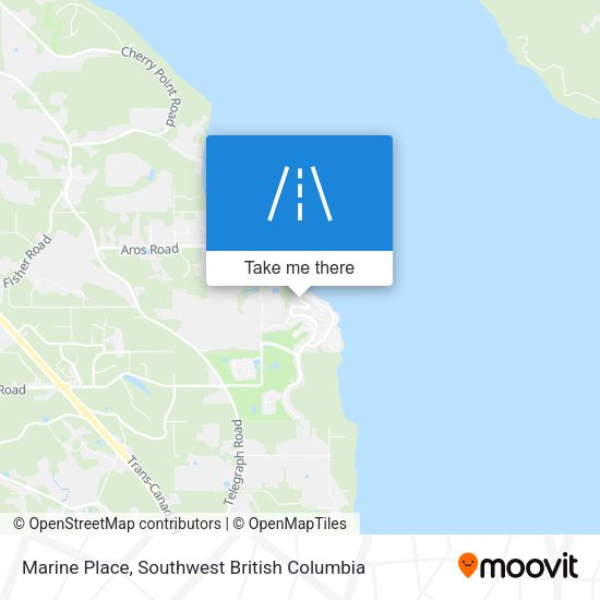 Marine Place map