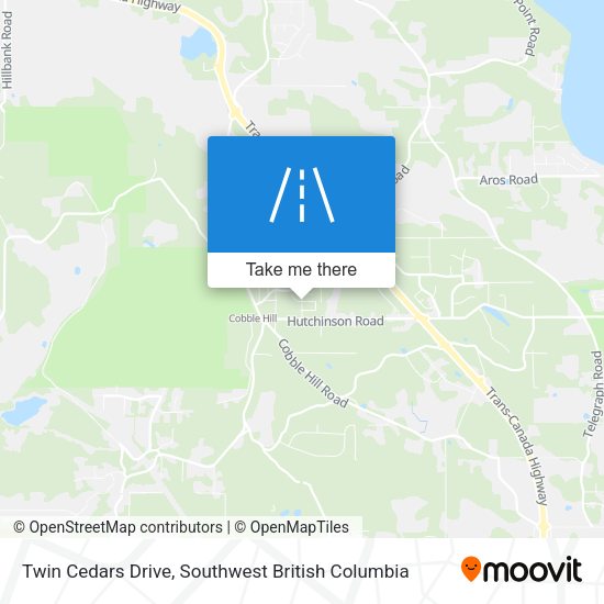 Twin Cedars Drive plan