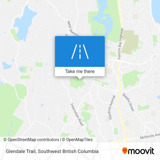 Glendale Trail map