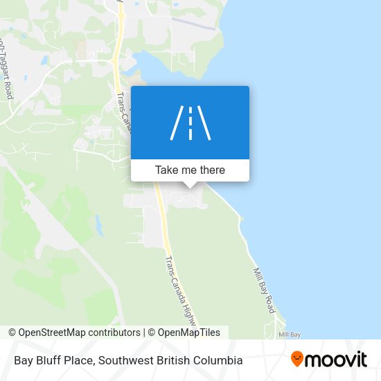 Bay Bluff Place map
