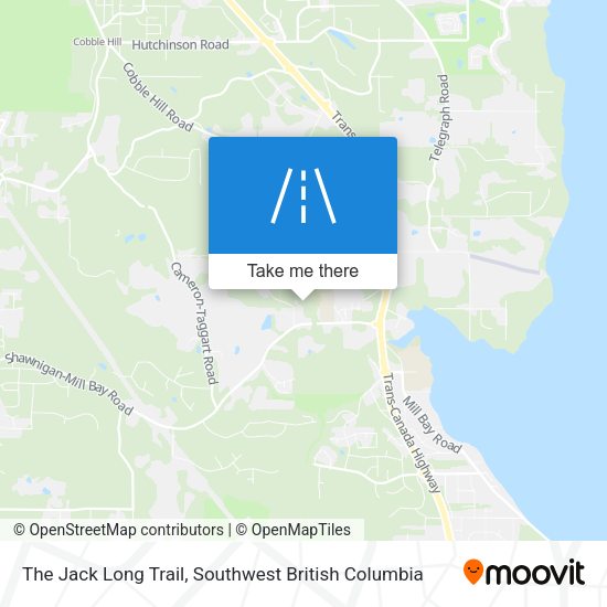 The Jack Long Trail map