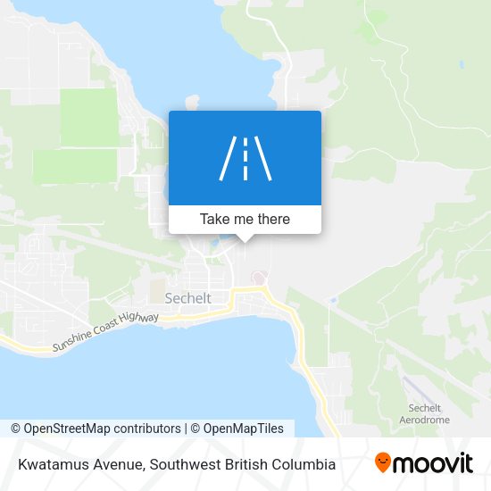 Kwatamus Avenue map
