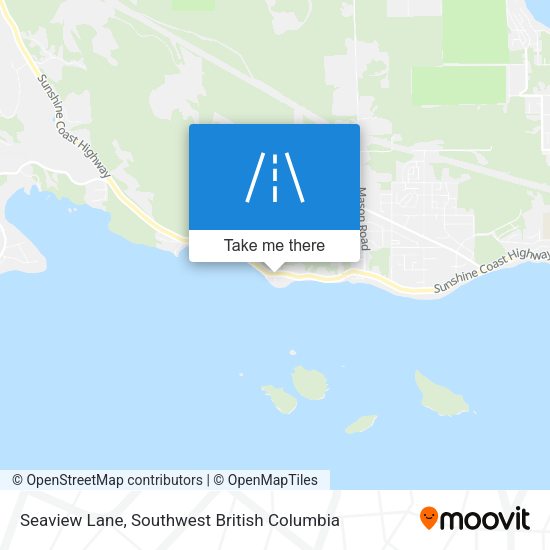 Seaview Lane map