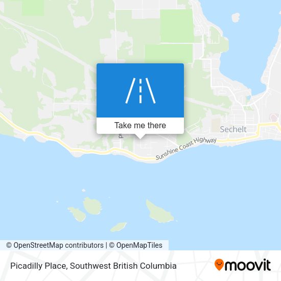 Picadilly Place map