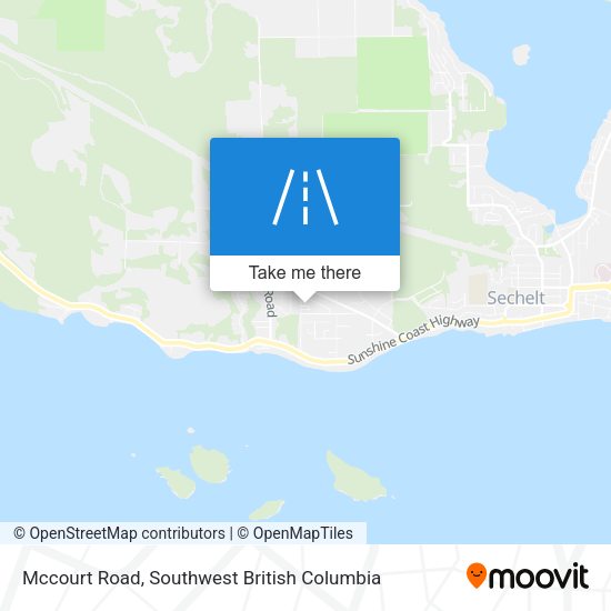 Mccourt Road map
