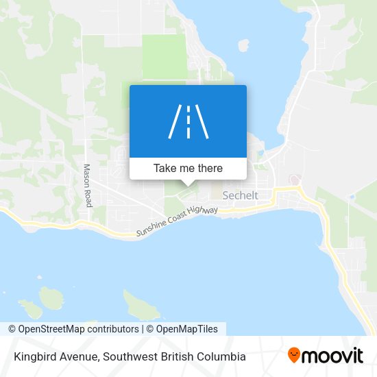 Kingbird Avenue map