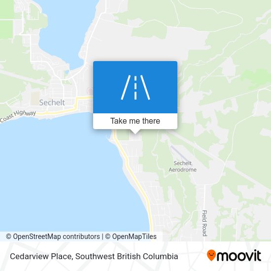 Cedarview Place map