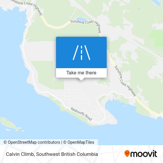 Calvin Climb map
