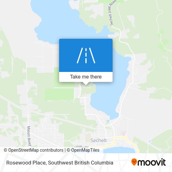 Rosewood Place map